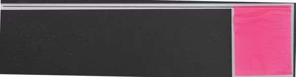 Marking Flag, Pink Glo, Blank, PVC, PK100
