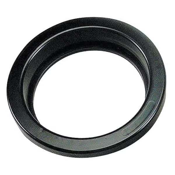 Round Grommet, ID 4 in., Black