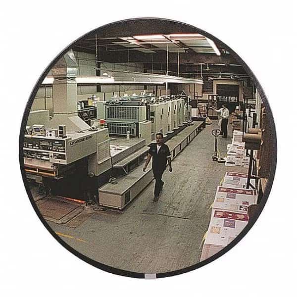 Mirror,Convex,Indoor,Acrylic,12" dia., Mfr#: PLX13, SEE ALL INDUSTRIES