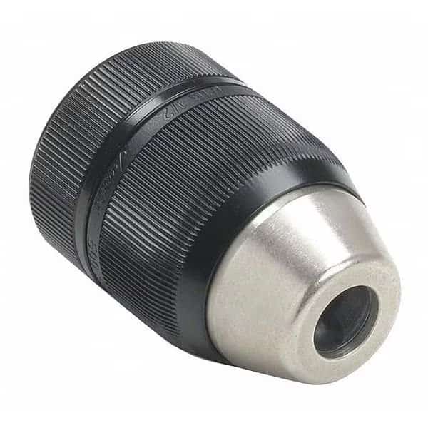 13mm (1/2") Capacity Hand-Tite Keyless Drill Chuck with 3/8-24 Mount