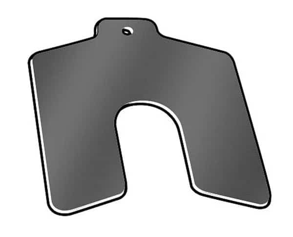 Slotted Shim,Tab,A,0.0030 In,PK20, Mfr#: 42121, PRECISION BRAND