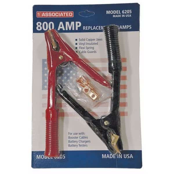 Heavy Duty Clamp, 800A, Red/Black, Associated Equipment, Mfr#: 6205
