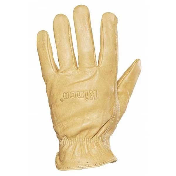 Leather Gloves,Mens XL,Tan,PR, Mfr#: 90 XL, KINCO