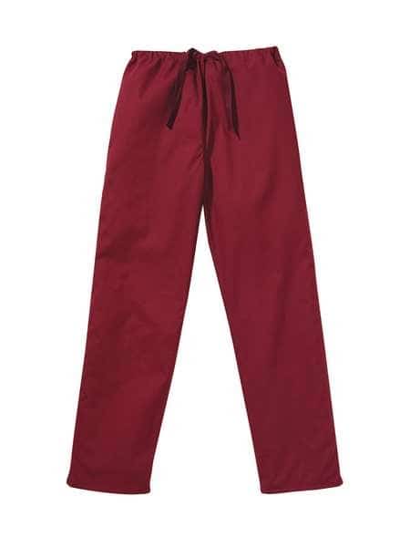Scrub Pants, XL, Wine, Unisex