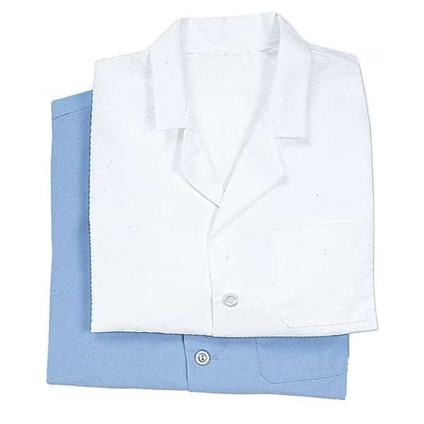 Counter Coat, 20% Cotton, 80% Polyester, 0-3 Pockets, Buttons