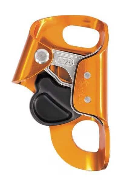 Chest Rope Clamp, For Rope Size 5/16 to 7/16 in, Aluminum/Steel