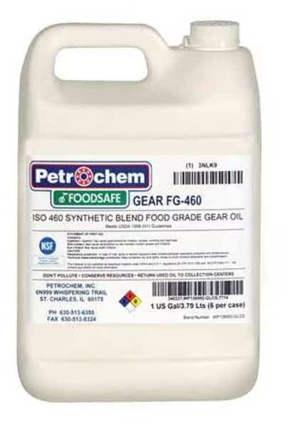 Food Grade SemiSyn Gear Oil, ISO 460
