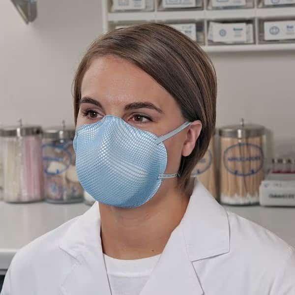 N95 Disposable Healthcare Respirator, S, Blue, PK20, MOLDEX, Mfr# 1517