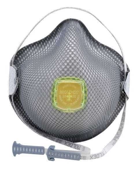 Disposable Respirator, Nuisance Organic Vapor, Nuisance Ozone, R95, Molded, Dual, Non-Adjustable, M