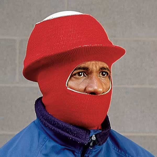 Hard Hat Liner, Tube Style, Red