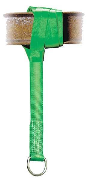 6-Ft. Length, 1 2-In. D-Ring And 1 Loop, Green 8185/6Ftgn