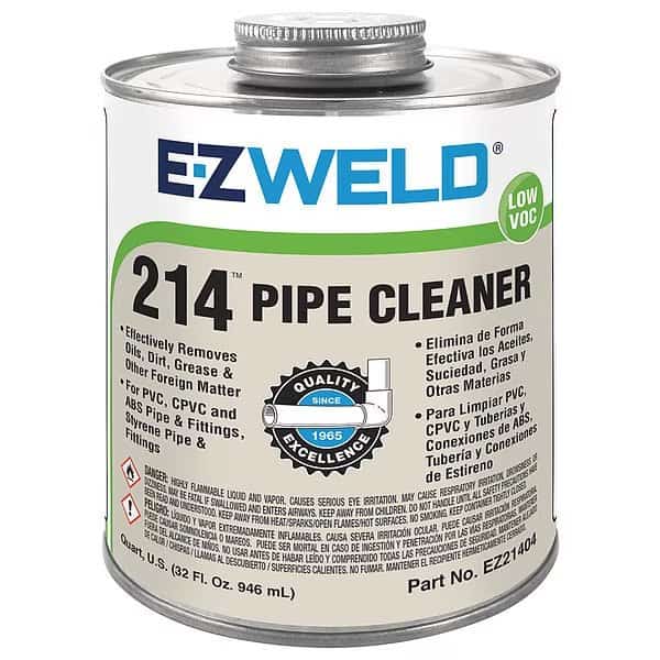 Pipe Cleaner, 32 Oz, Clear