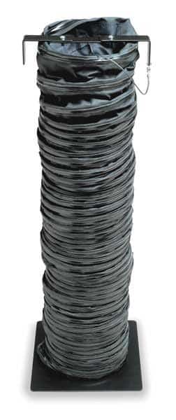 Statically Conductive Duct, 15 ft., Black