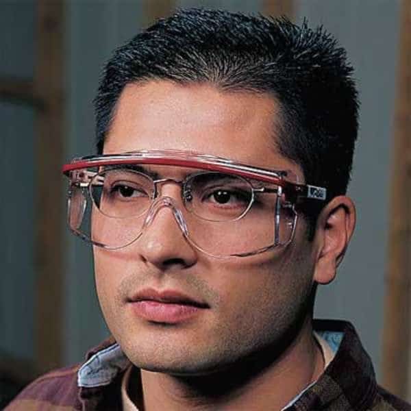 Safety Glasses, OTG Clear Polycarbonate Lens, Anti-Fog, HONEYWELL UVEX, Mfr# S2510C