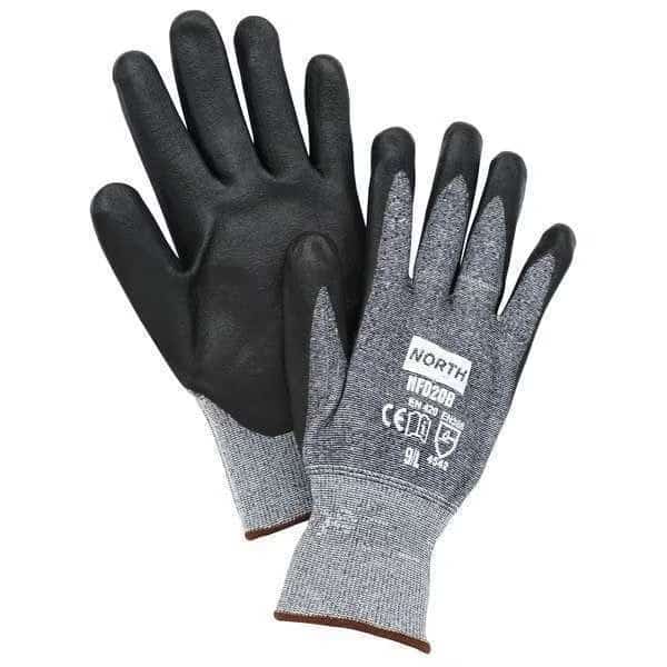 Cut Resistant Gloves,Gray/Black,L,PR, Mfr#: NFD20B/9L, HONEYWELL