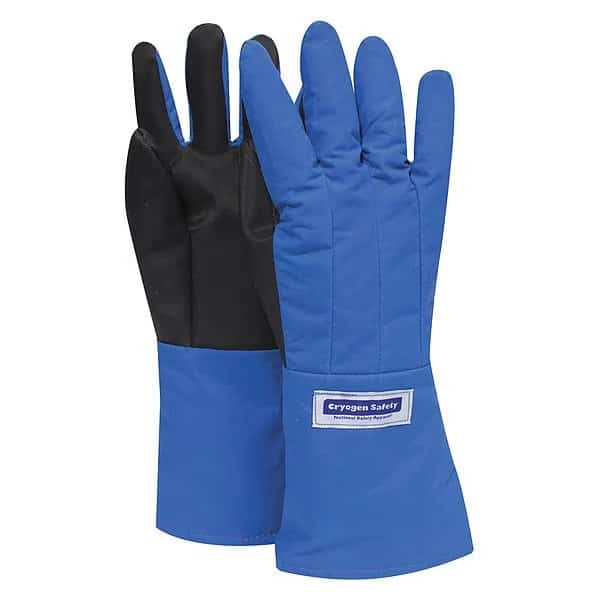 Cryogenic Gloves,Forearm (15"),L,PR, Mfr#: G99CRSGPLGMA, NATIONAL SAFETY APPAREL