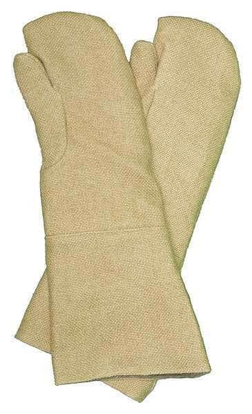 ZetexPlus 200 Heat Resistant Mittens, Zetex(R) Highly Texturized Fiberglass, Extended Gauntlet Cuff