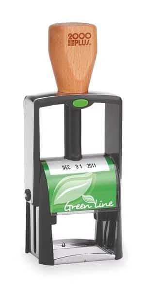 Self Inking Date Stamp, 4 Bands, W 1-3/4"