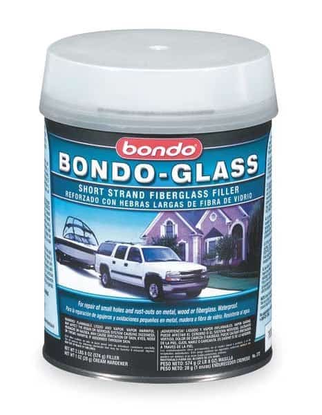 Fiberglass Reinforced Filler, 1 qt Size, Paste, Green