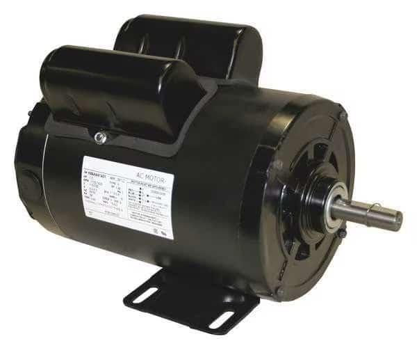 Agricultural Fan Motor, Capacitor-Start/Run, 1 HP, 115/230V AC, 1,725 Nameplate RPM, 56 Frame
