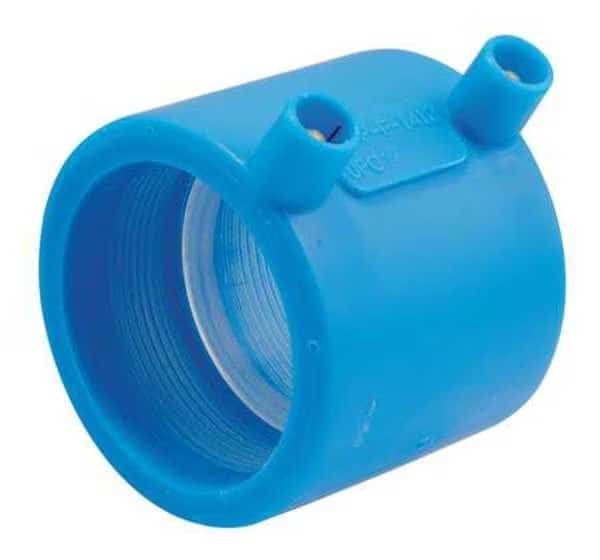 Coupling, Polypropylene, 1-1/2", Schedule 40, 80 psi Max Pressure