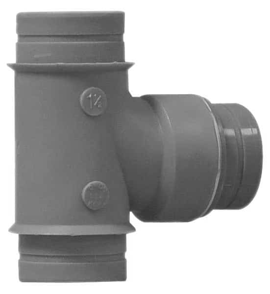 Sanitary Tee, 2 in, Schedule 80, No Hub, Mfr#: 2 90T, ORION