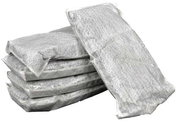 Sorbents, 5 gal/pk; 0.5 gal/pillow, Universal Absorbed, Gray, Polypropylene, 10 PK, SPILFYTER, Mfr# G-66
