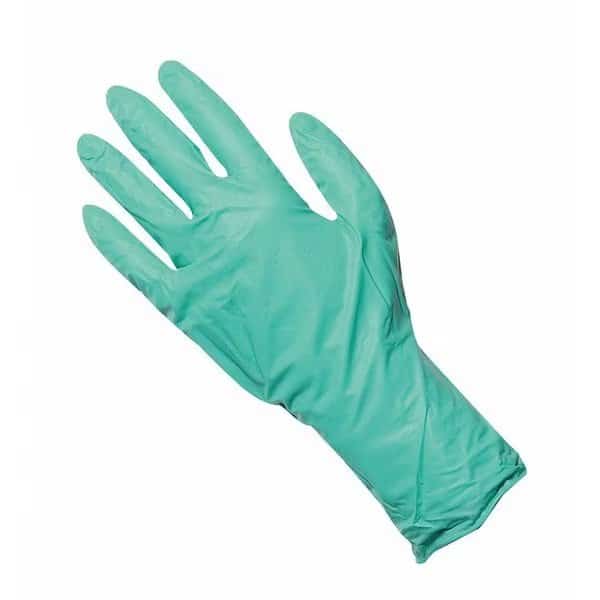 NEC-288, Disposable Gloves, 6.3 mil Palm, Neoprene, Powder-Free, XL (10), 50 PK, Green