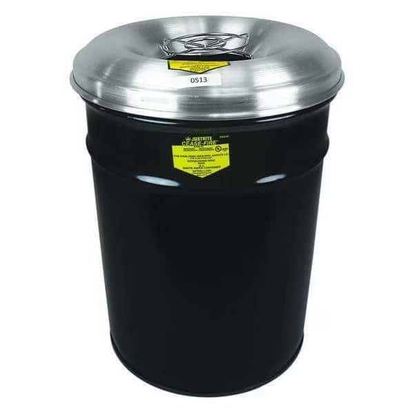 Cigarette Receptacle, 6 gal., Gray