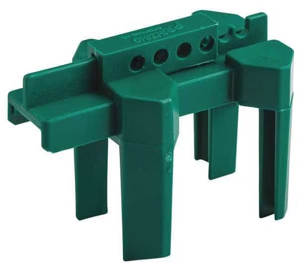 Ball Valve Lockout,Grn,1/2 to 2-1/2 In., Mfr#: BS07A-GN, BRADY