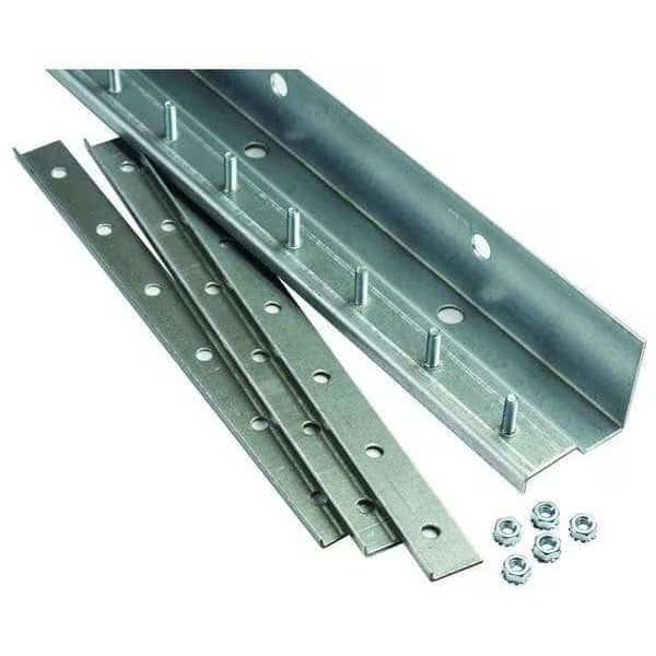Strip Door Hardware, 5 ft., Steel