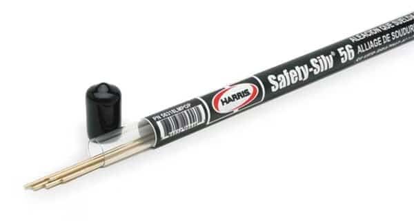 Brazing Rod, 1/16x18,1145-1205 F, PK5