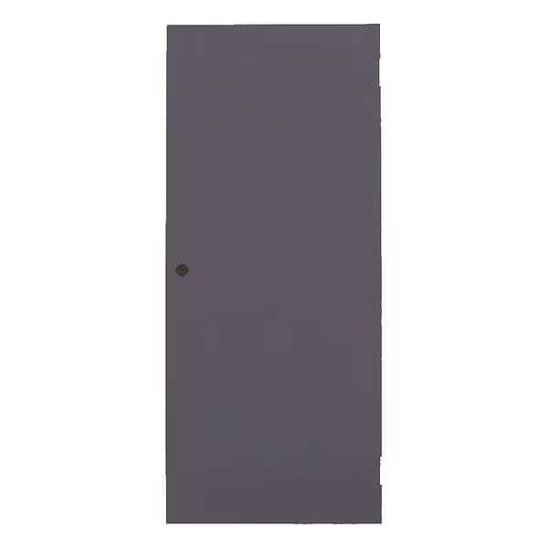 Security Door, RH, 84 in H, 36 in W, 1 3/4 in Thick, 18-gauge steel, Type: Steel Stiffened