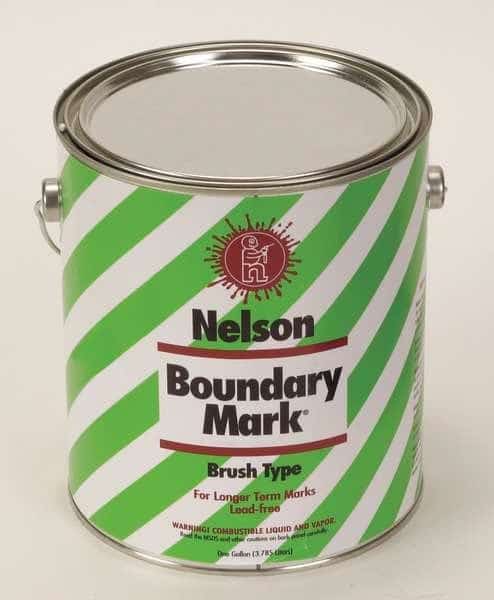 Boundary Marking Paint, 1 gal., Red, Water -Based