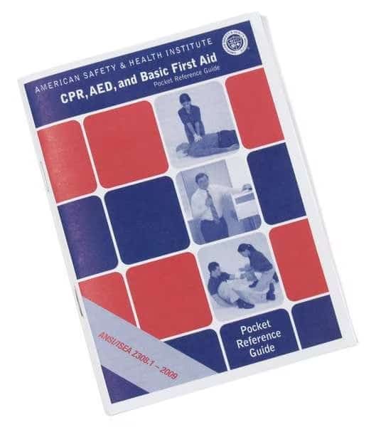 Handbook, First Aid, English