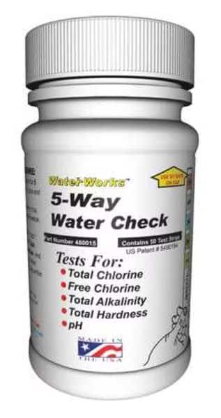 Test Strips, 5-In-1 City Water Check, PK50