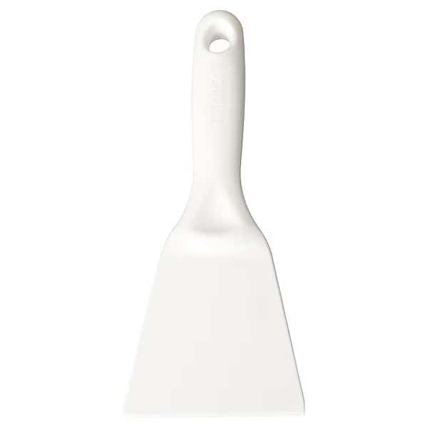 Small Hand Scraper, White, 3 x 8 In
