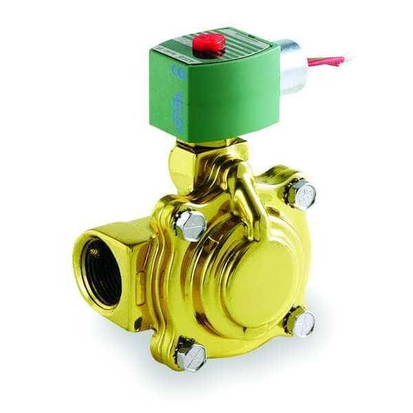 Solenoid Valve, Two-Way, 110/120V AC, Normally Closed, 1 in NPTF, Watertight, 0 to 150 psi Water