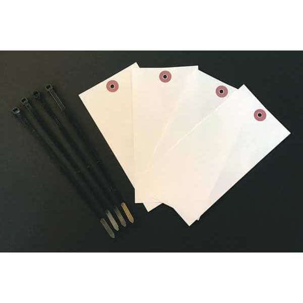 Blank Shipping Tag, Tyvek, 6-1/2" H x 3-1/8" W, White