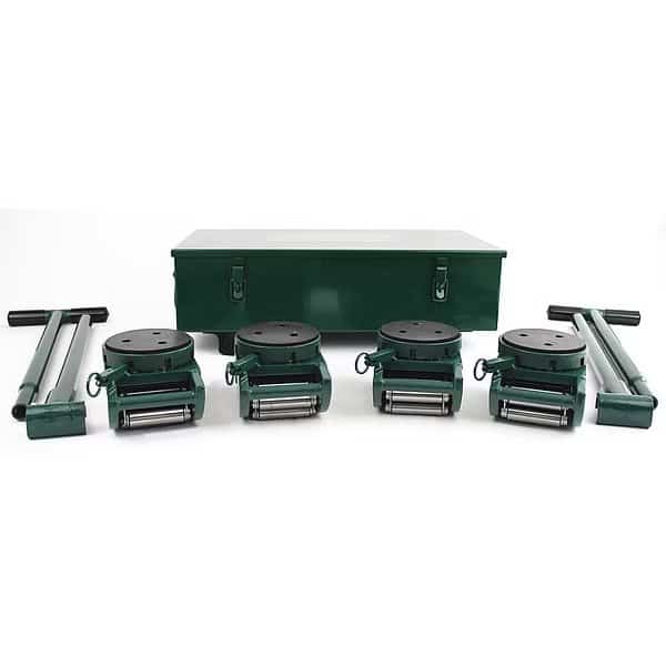 Equipment Roller Kit, Swivel, 30,000 lb. Cap, Hilman Rollers, Mfr#: KRS-15-SLP