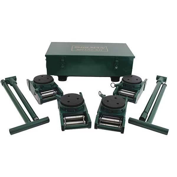 Equipment Roller Kit, Swivel, 120,000 lb.Cap, Hilman Rollers, Mfr#: KRS-60-SLP