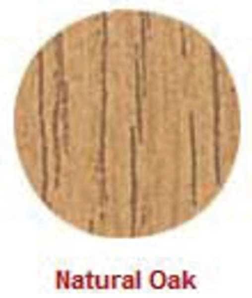 Self-Adhesive Screw Cap, Round Poke 9/16 in Dia., Oak, Wood, 53 PK Plain