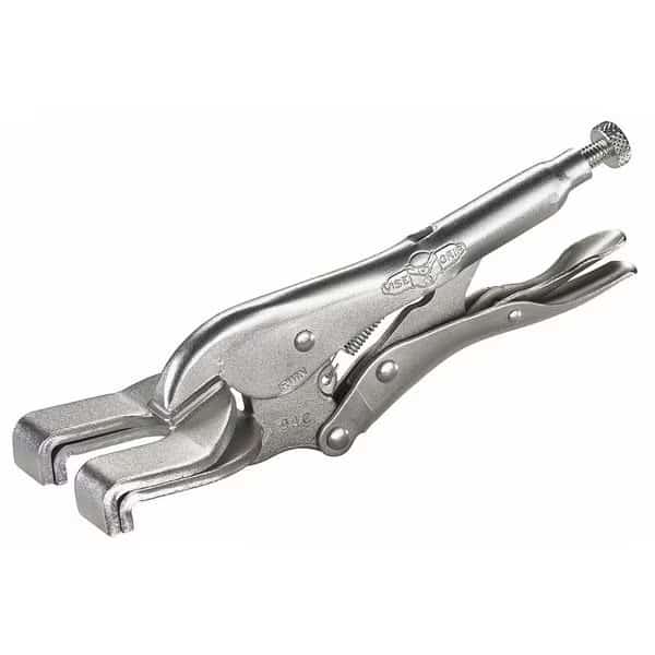 Locking Sheet Metal Clamp, 9", 3/8" Cap.