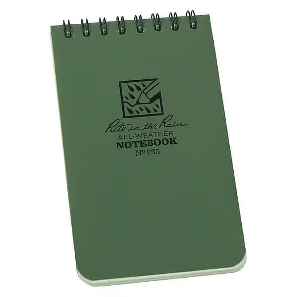 All Weather Memo Book, Universal, 3 x 5 In, Rite In The Rain, Mfr#: 935