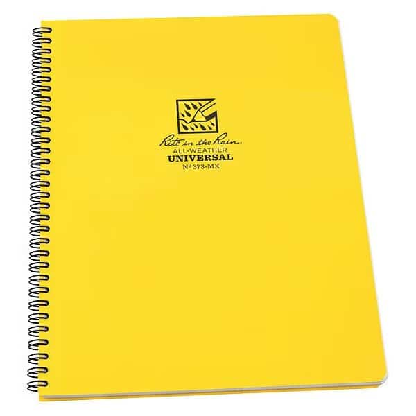 All Weather Notebook,Wirebound, Mfr#: 373-MX, RITE IN THE RAIN
