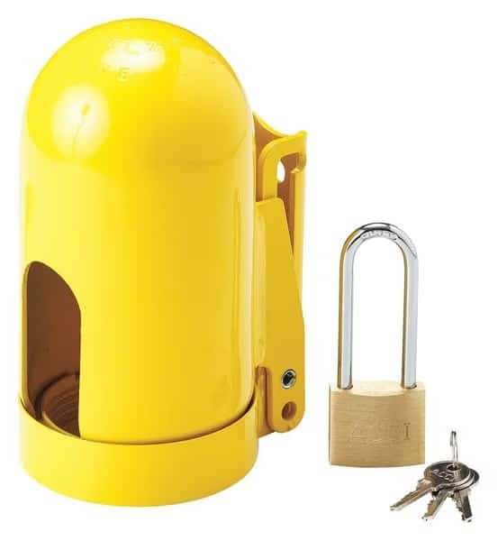 Locking Cylinder Cap, 6-1/2 x 3-1/8, Fine