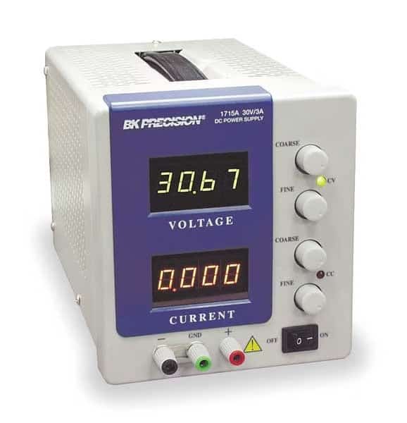 Power Supply, 0-60Vdc, 0-2 A, Digit Display