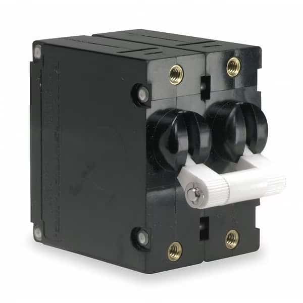 Circuit Breaker, C Series, 30A, 2 Pole, 240/277V AC, Not Rated, Medium Curve