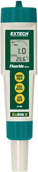 Waterproof Fluoride Meter, Display LCD