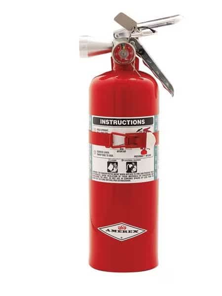 Fire Extinguisher, 5B:C, Halotron, 5 lb